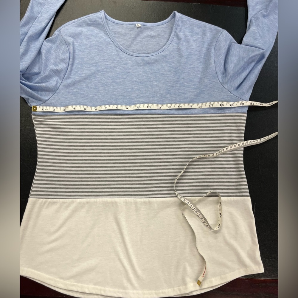 🔥Colorblock tee size large - Picture 6 of 7